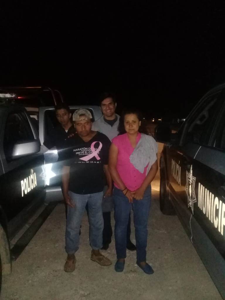 En Tancoyol: Reportan señor desaparecido y es encontrado horas después.