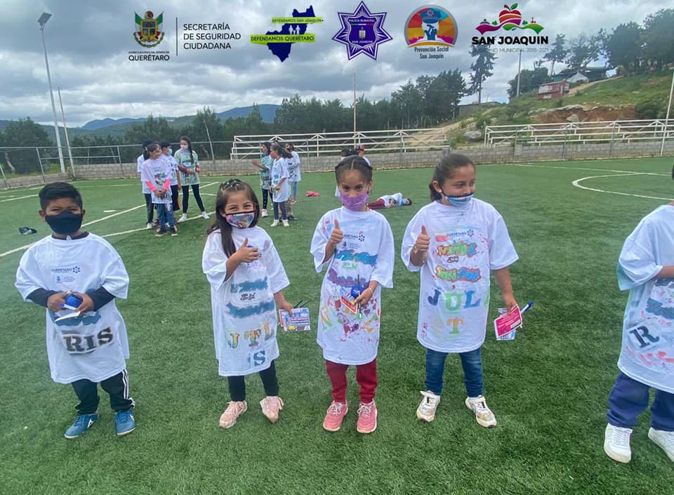Taller: Se llevó a cabo en San Joaquín el taller de verano “Policía en mi Comunidad”.