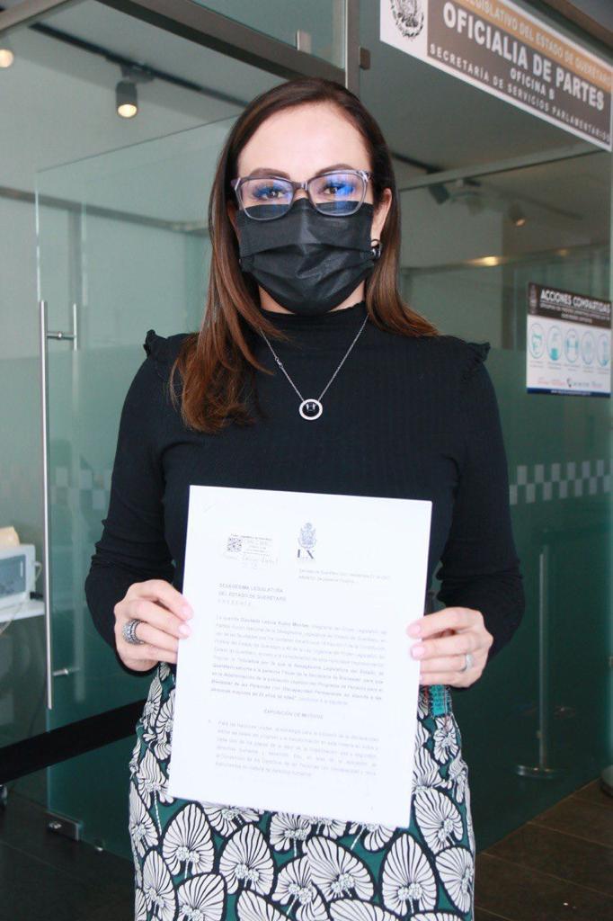 Diputada: Leticia Rubio Montes presenta exhorto al titular de la Secretaría del Bienestar.