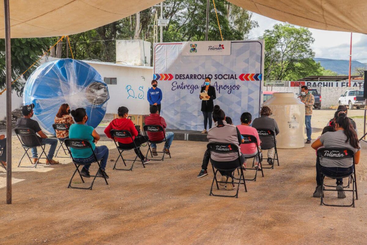 Última entrega: Apoyos de vivienda del programa de subsidios en Tolimán.