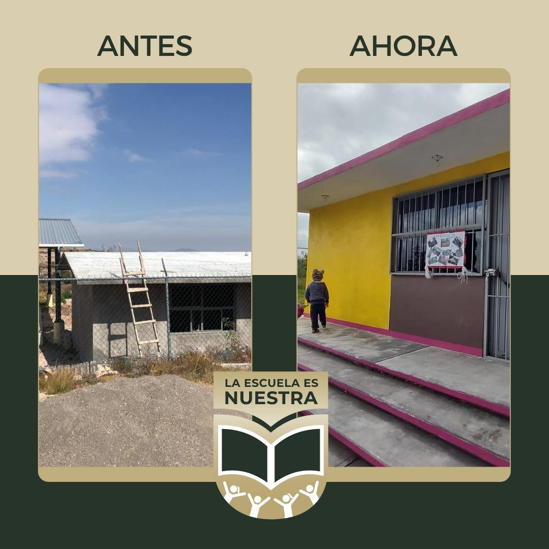 Continúan:padres de familia de Amealco trabajando de la mano con Gobierno federal a través de LEEN.