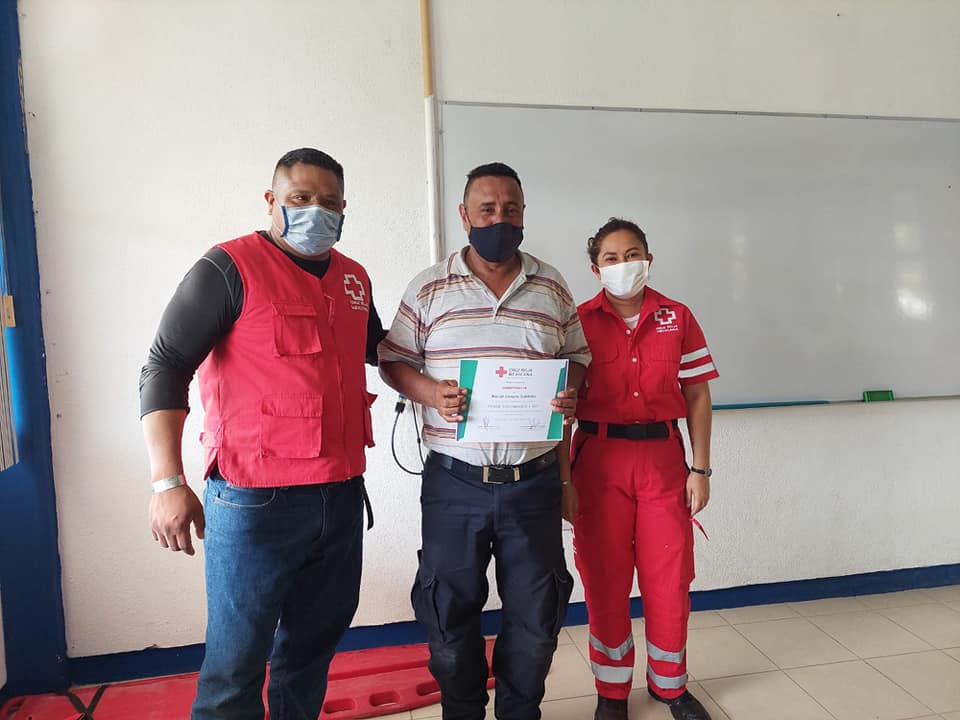 Protección Civil: del municipio de Pinal de Amoles recibe capacitación de “Primer Respondiente”.