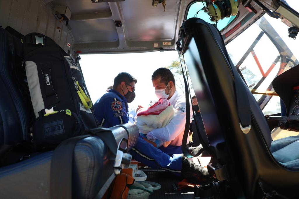 Protección Civil: Colón gestiona traslado de recién nacida al Hospital del Niño y la Mujer.