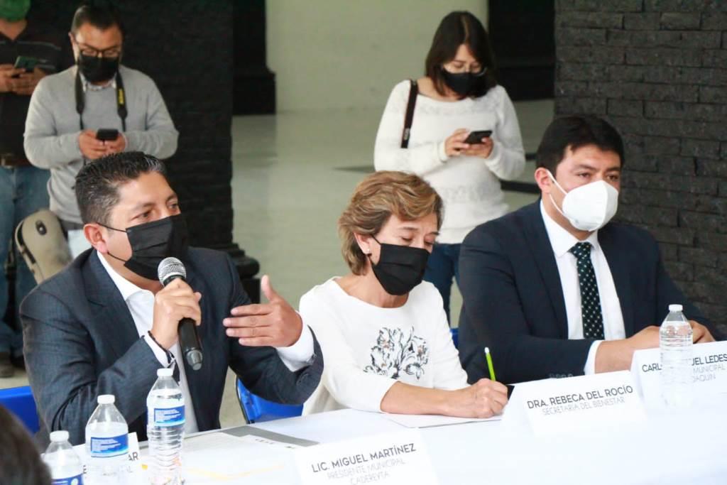 Sesión: Mesa de construcción de la paz y seguridad en Cadereyta.