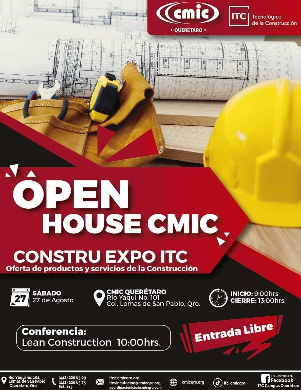 Realizará CMIC Constru Expo ITC