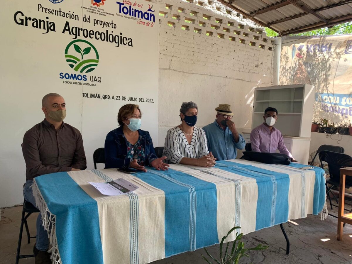Municipio de Tolimán y UAQ inauguran proyecto de granja Agroecológica y Viveros Sustentables