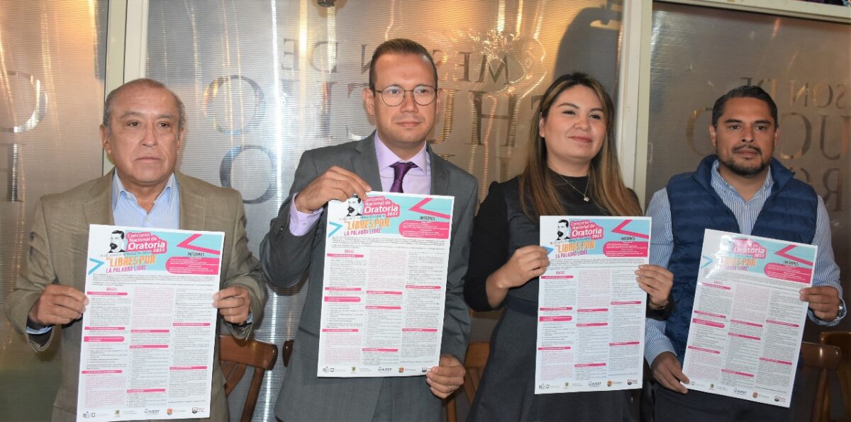 Convoca IEEQ a juventudes a participar en el Concurso Nacional de Oratoria 2022