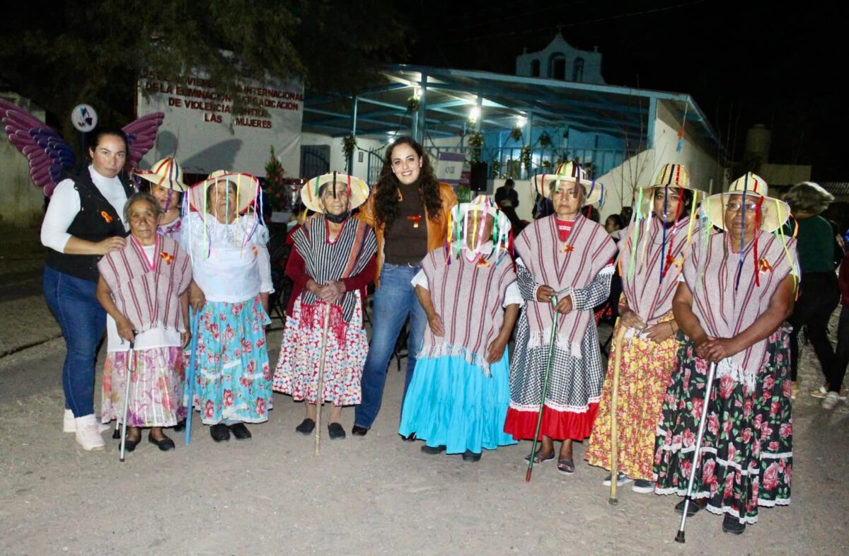 En la Comunidad de Las Cenizas Conmemoran el Día Internacional  de la Erradicación de la Violencia Contra la Mujer