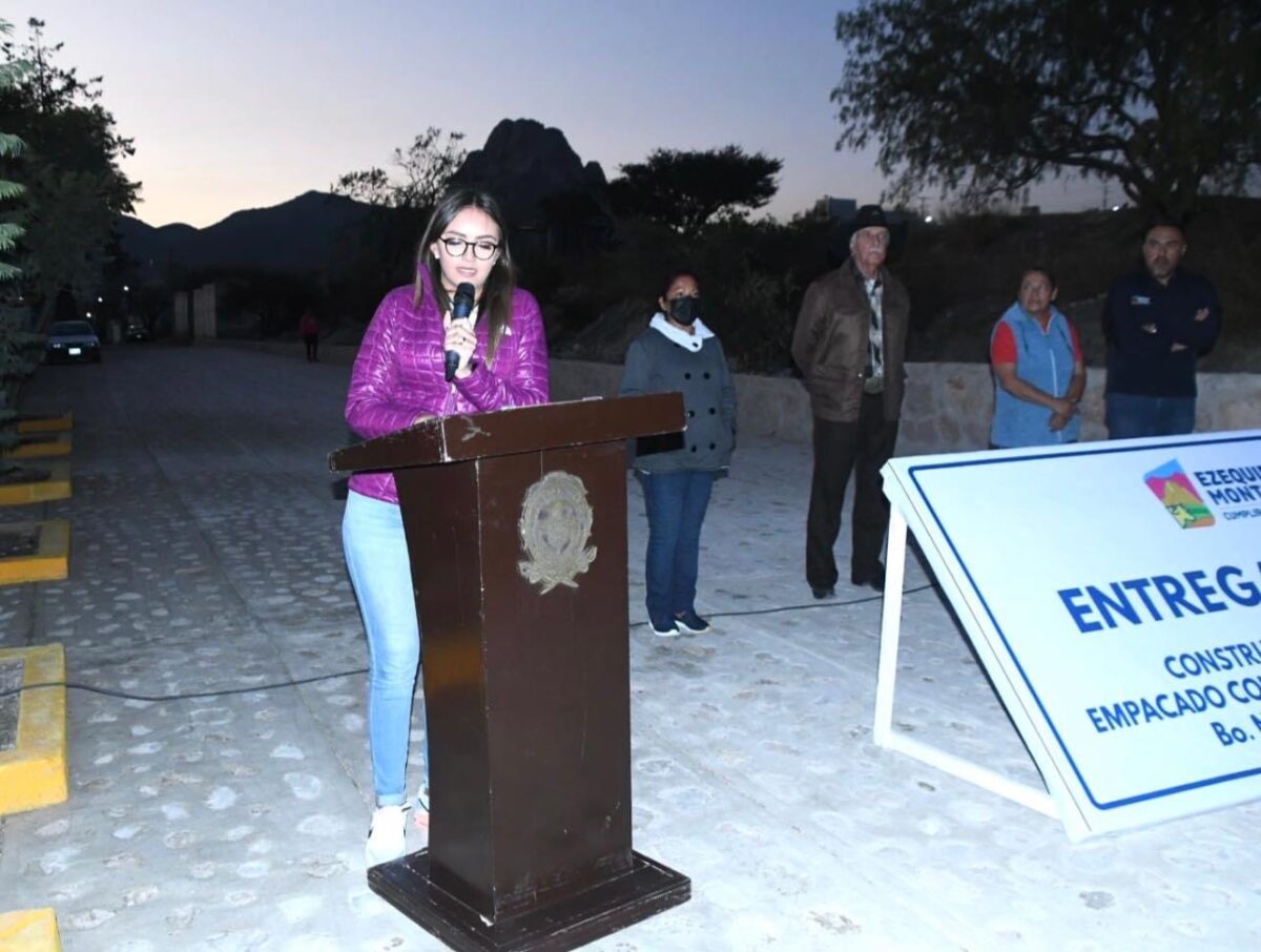 Lupita Pérez Montes Inaugura Calle Alcatraz en Bernal