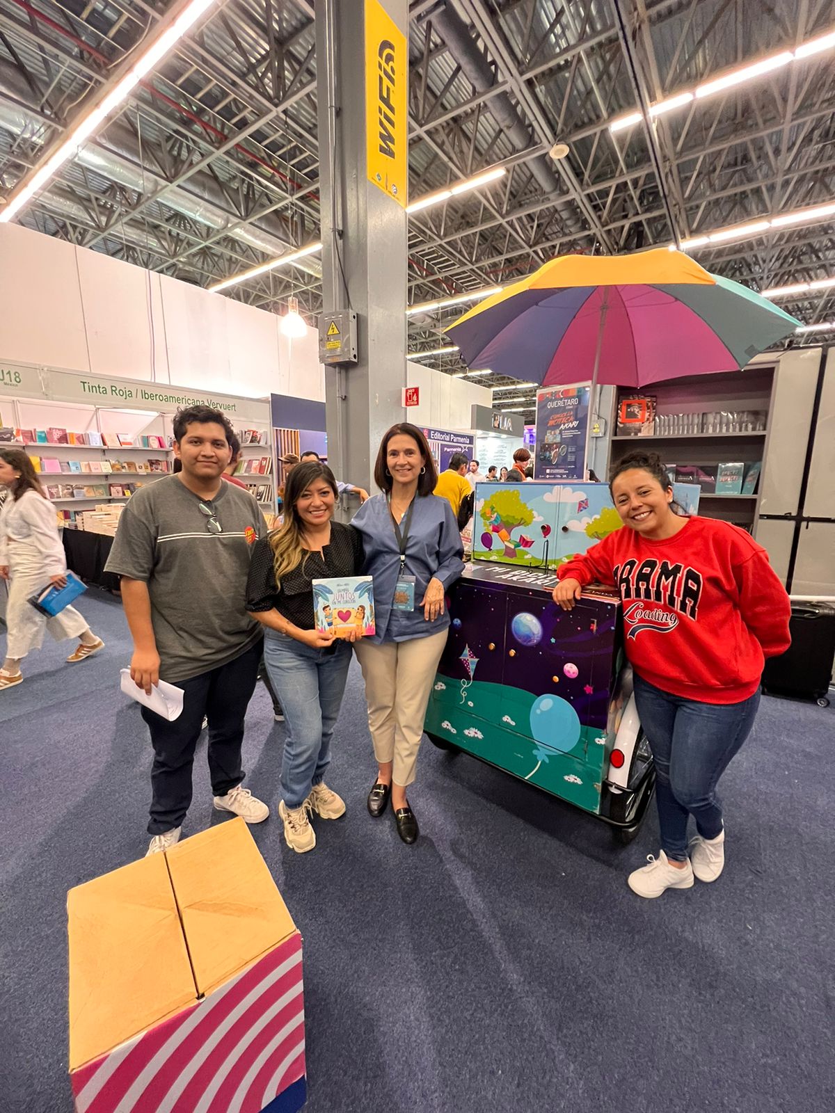 La Biciteca Akari: Representó a Jalpan en la Feria Internacional de Libro en Guadalajara