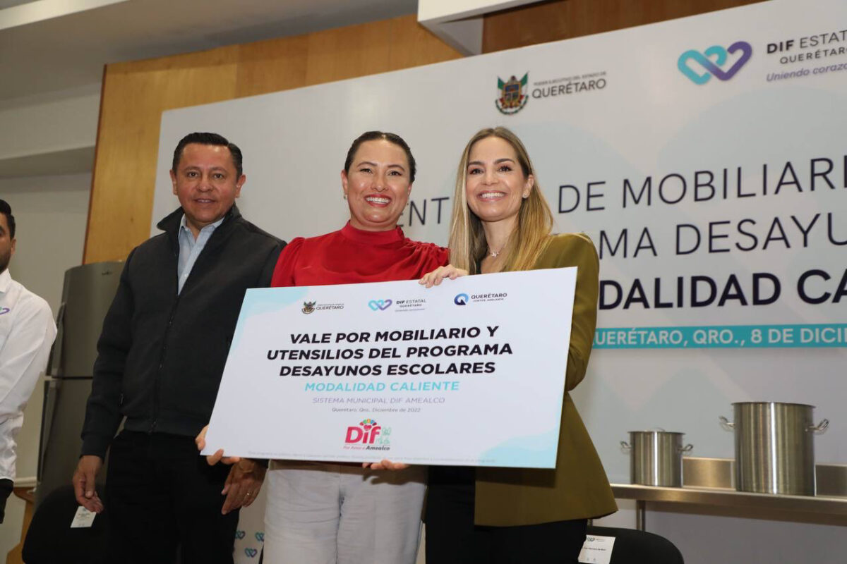 Apuesta Car Herrera de Kuri por la alimentación sana y nutritiva de las y los niños