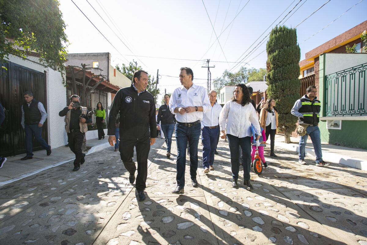 Entrega Gobernador obra social por 29.2 mdp en calles de SJR