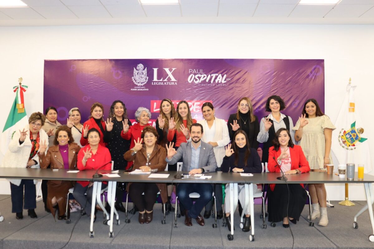 Presenta Ospital Ley 3 de 3 contra violencia de género