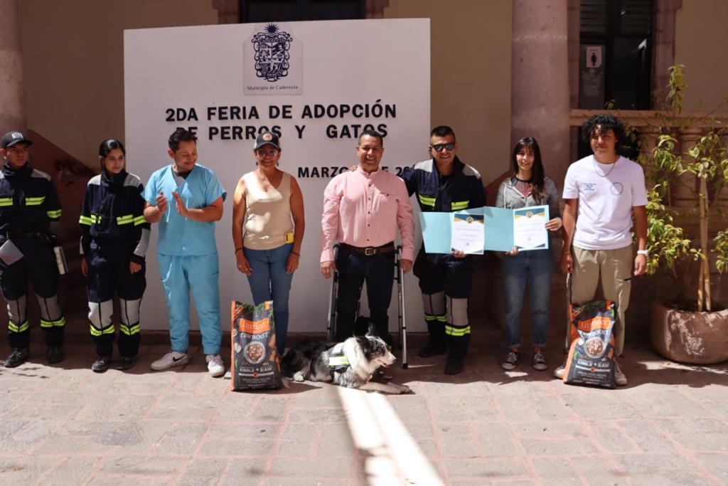 Realiza Segunda Feria de Adopción Animal en Cadereyta