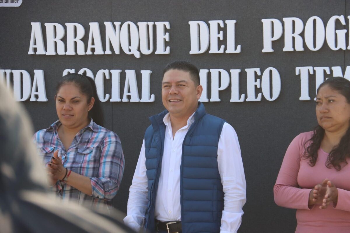 Llega Programa de Empleo Temporal a la Comunidad de Motoshi