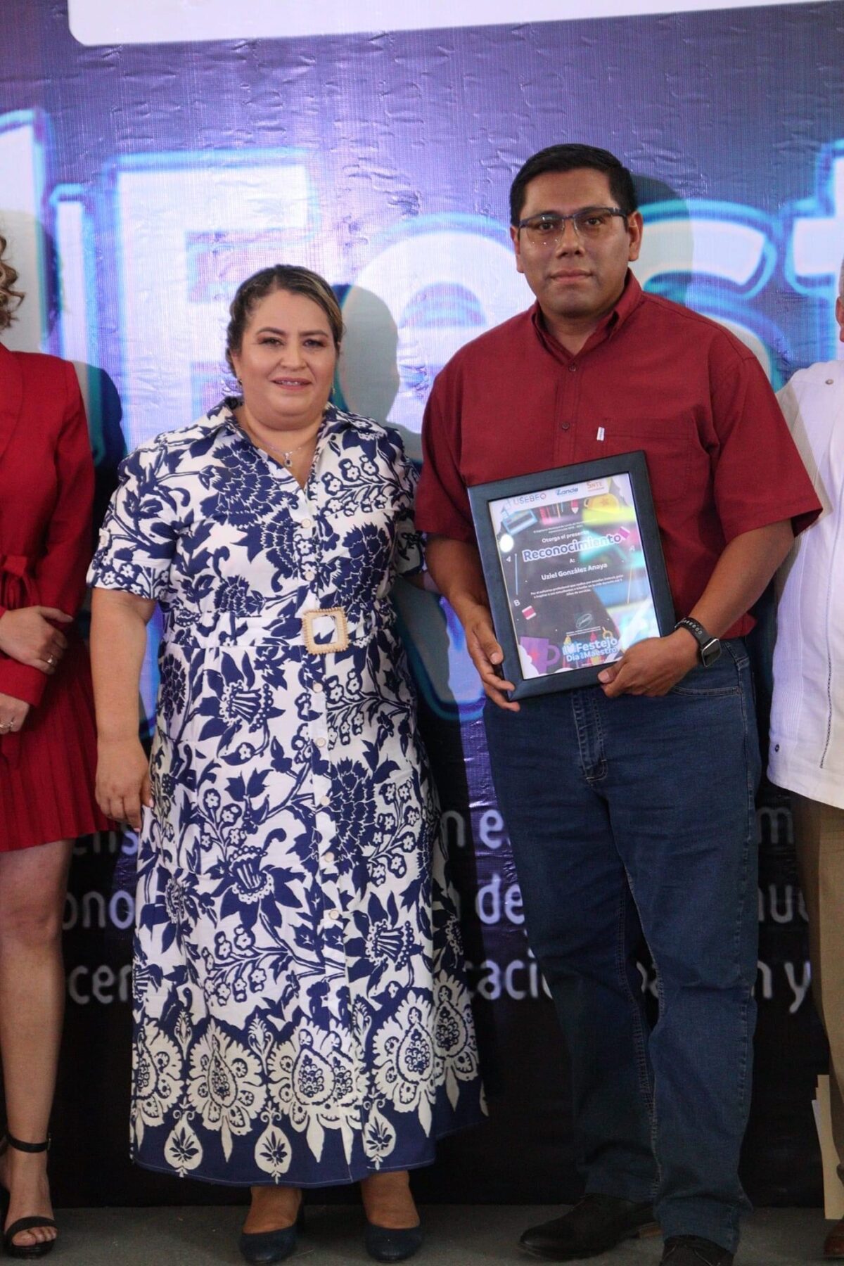 Marina Ponce celebra a las y los maestros de Landa de Matamoros