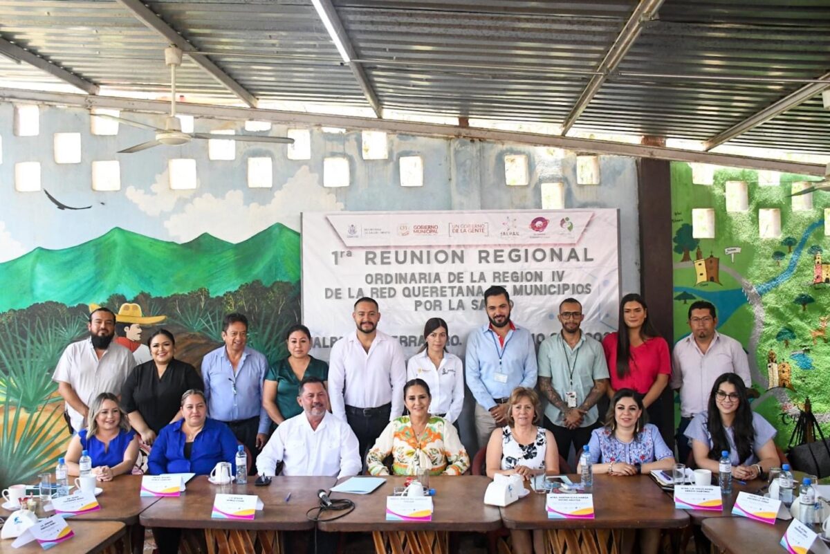 Se Realiza Red Queretano de los Municipios por la Salud en Jalpan