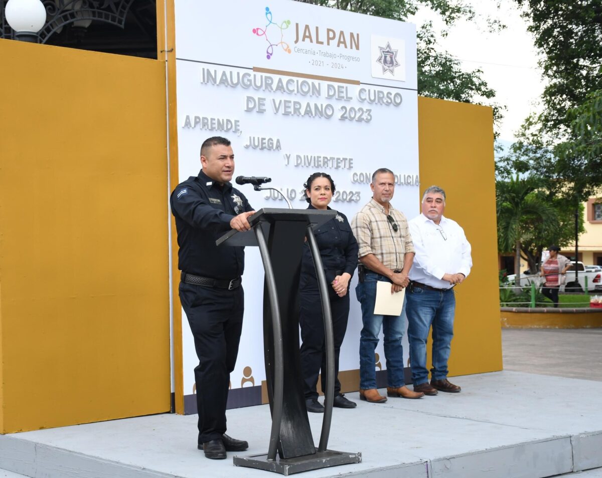 Se Realiza Curso de Verano por parte de la Dirección de Seguridad Pública Coordinación de Prevención