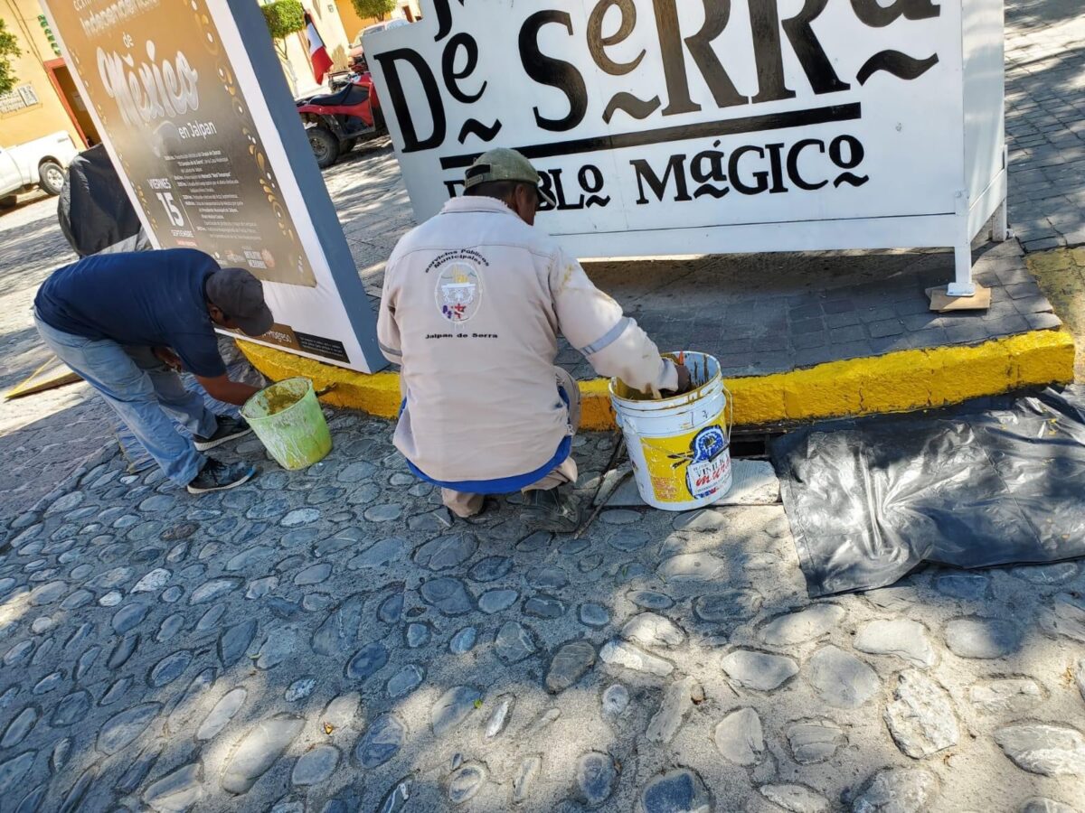 Servicios Públicos Municipales Realizó los preparativos para Festejar el Grito de Dolores