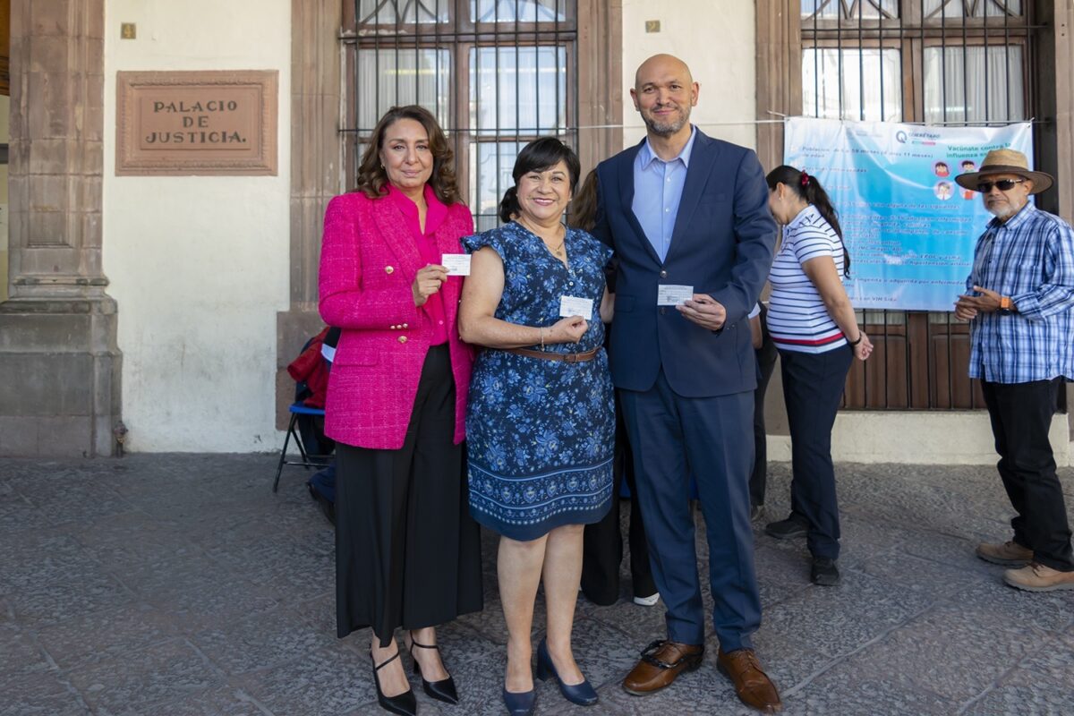 Inicia campaña de Vacunación contra Influenza 2023