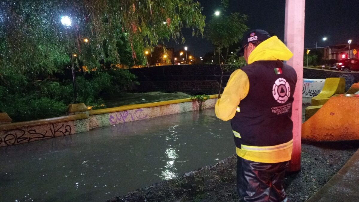 Realiza CEPCQ acciones coordinadas para atender reportes por lluvias