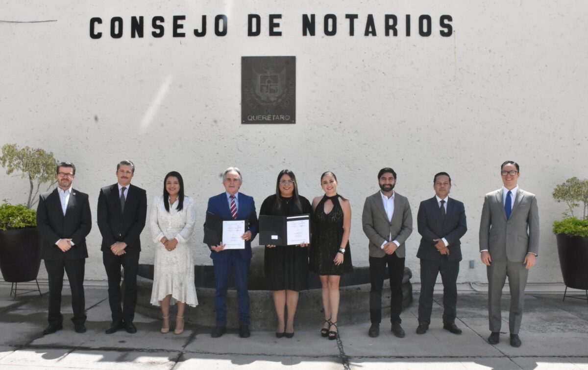 Firman IEEQ y Consejo de Notarios convenio para el proceso electoral 2023-2024