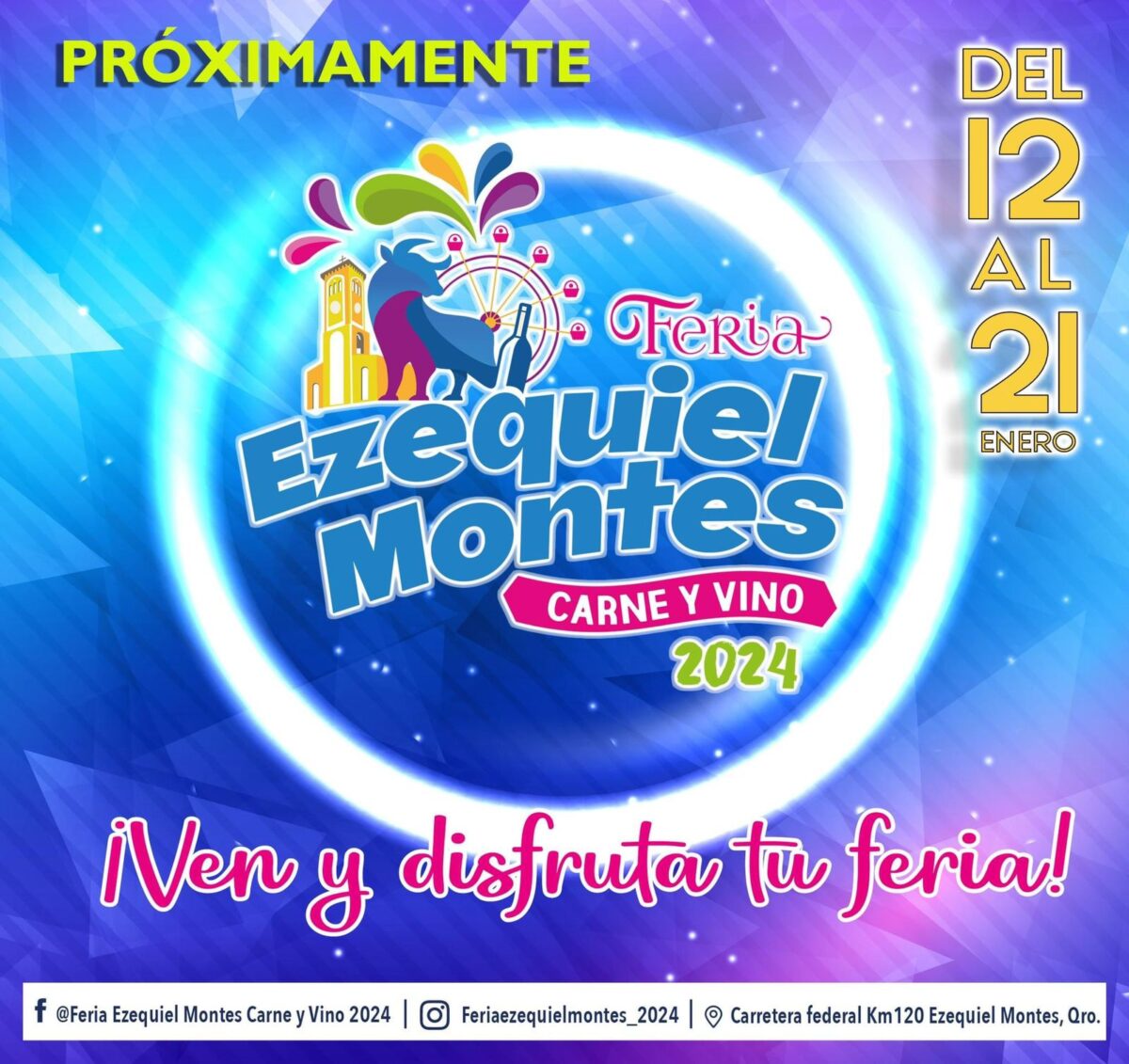 Comienzan los preparativos para la “Feria Ezequiel Montes Carne y Vino 2024”