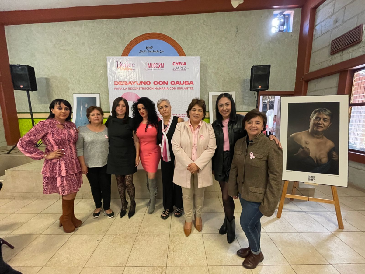 Diputadas Chela Juárez y Dulce Ventura organizan ‘Desayuno con Causa’ para apoyar con cirugías de reconstrucción mamaria a mujeres que han enfrentado el cáncer