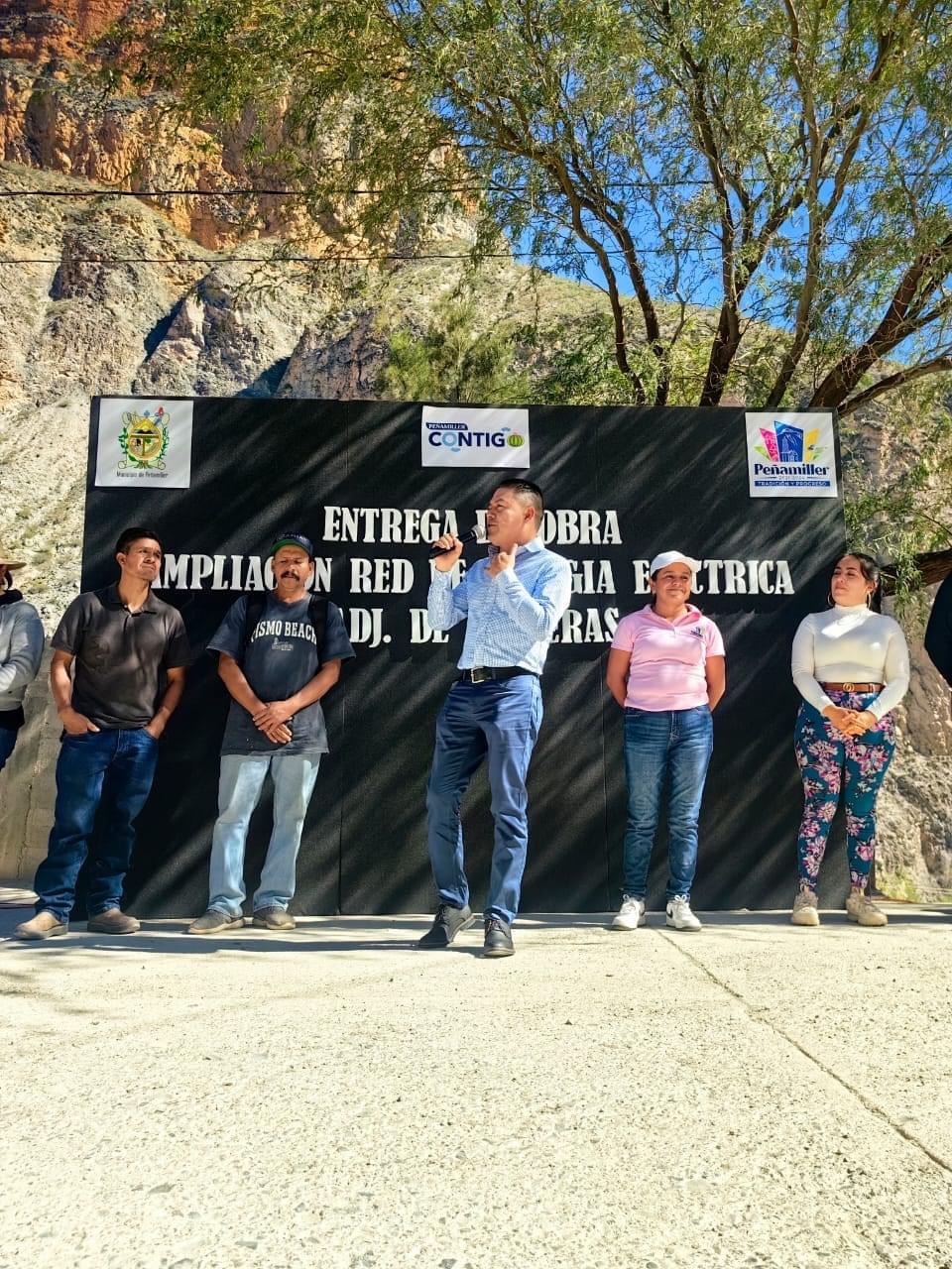 Entrega Administración Municipal de Peñamiller Red de Energía Eléctrica