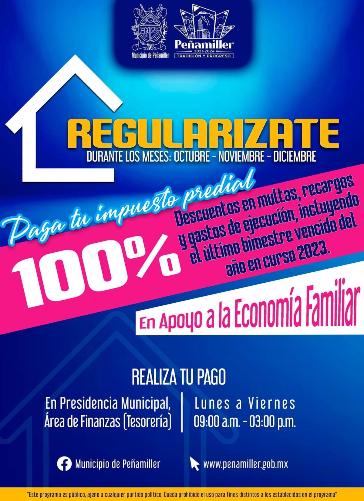 Aprovecha descuento en multas y recargos