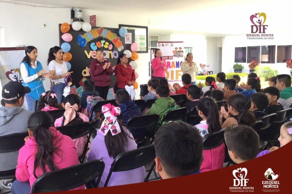 En Ezequiel Montes iniciaron Cursos de Verano en el DIF Municipal