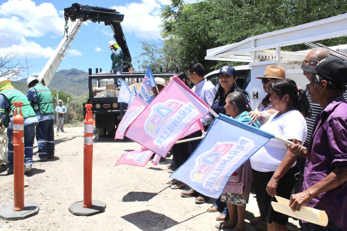 En la Comunidad de El Zapote Arranca obra de Ampliación de Electrificación