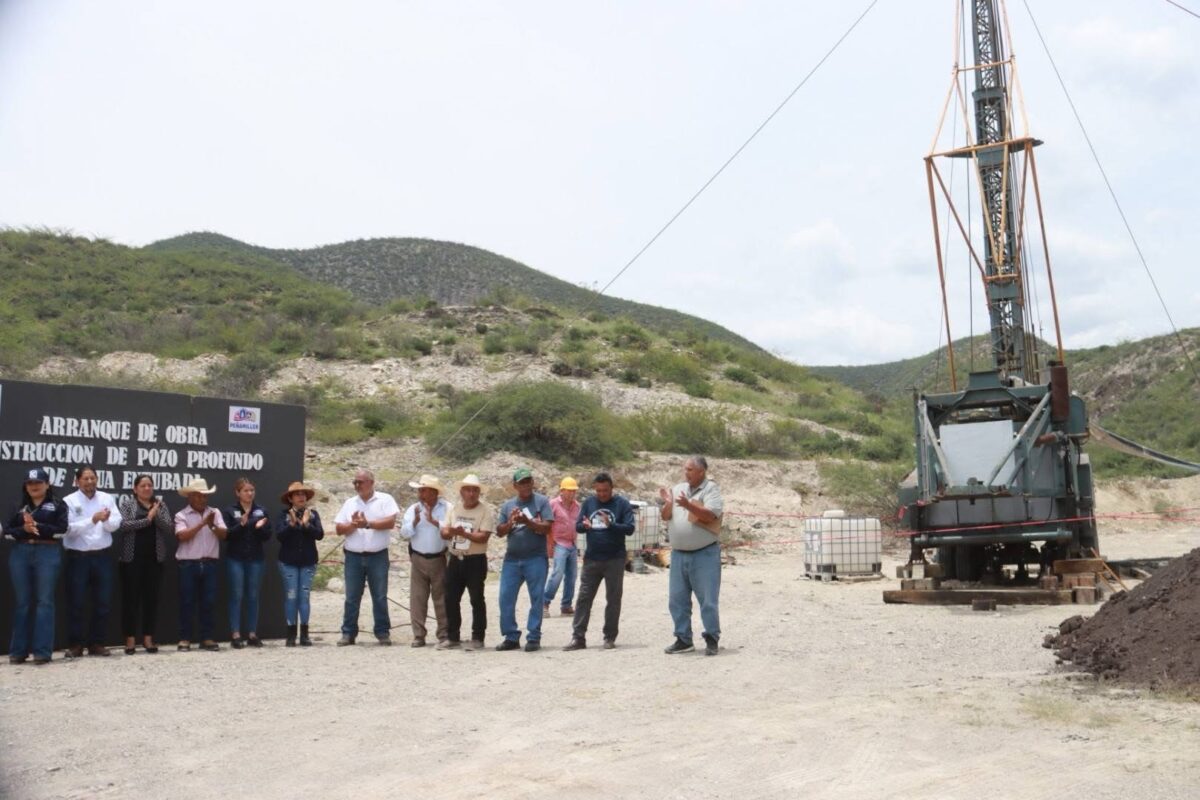 Arrancan Obra de Perforación de Pozo Profundo en Delegación Villa Emiliano Zapata