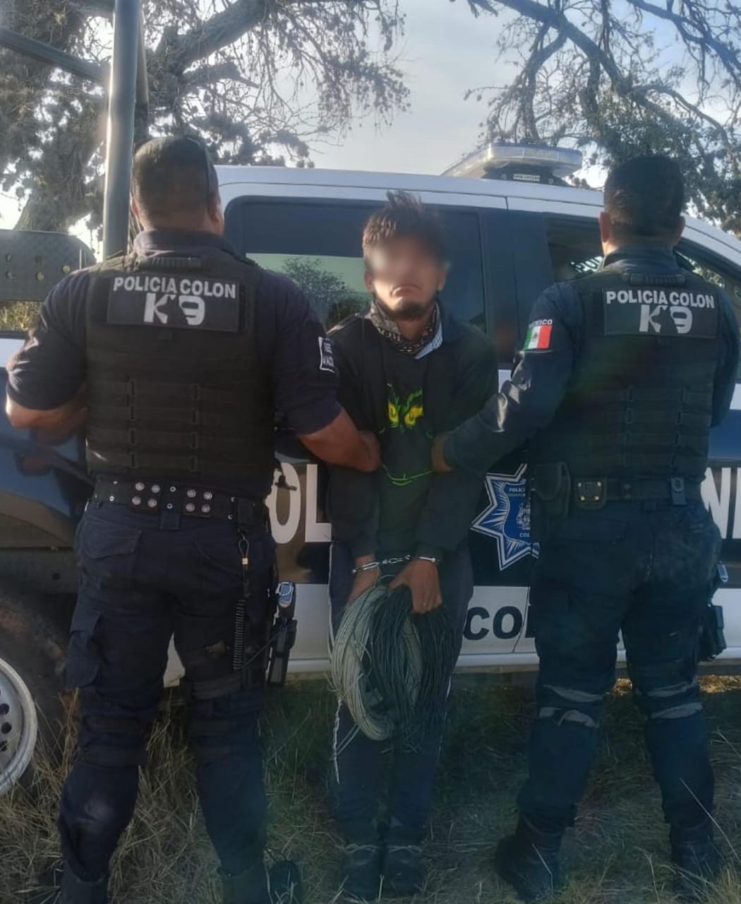 Elementos de Seguridad Pública aseguran a hombre por robo&nbsp;