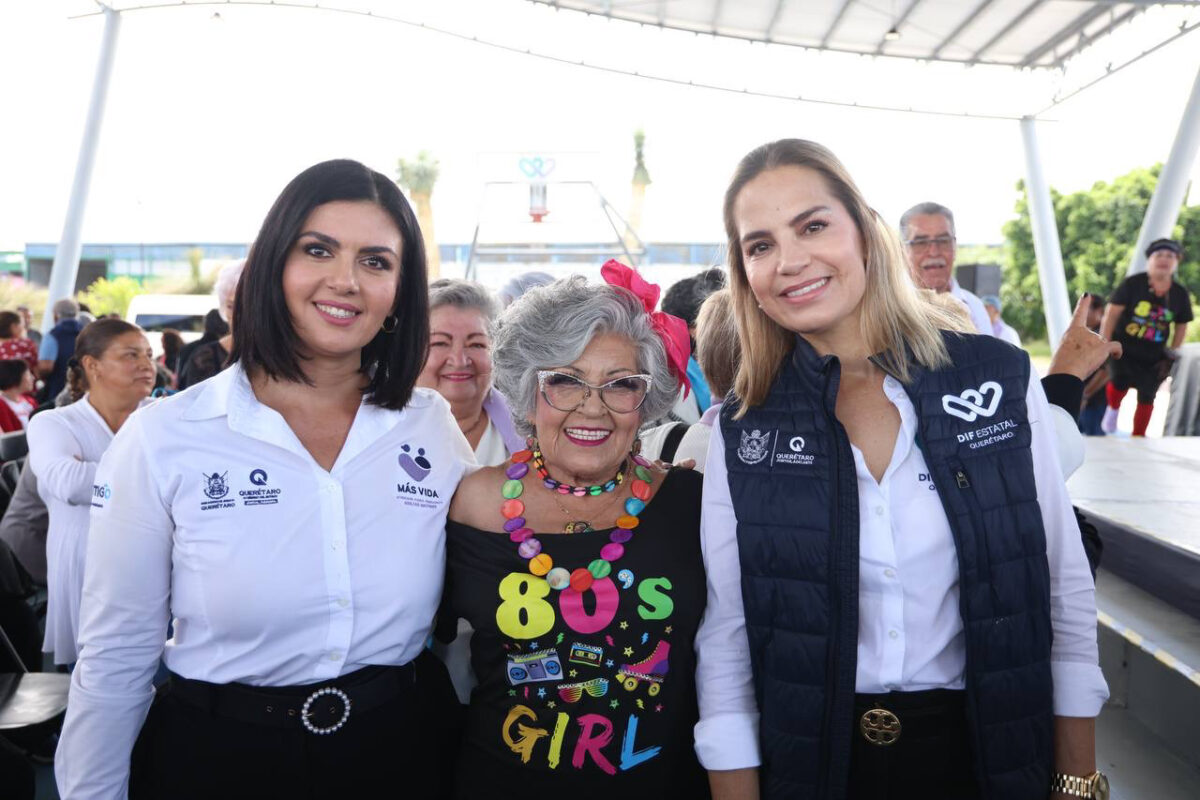 Festejan adultos mayores segundo aniversario del Centro Regional de PAM en San Juan del Río