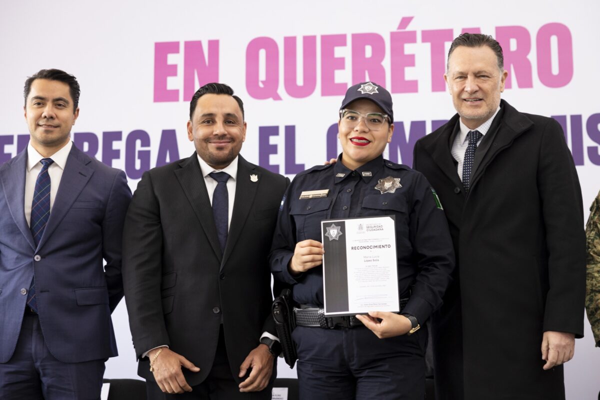 La fuerza de Querétaro se afianza con el servicio y la vocación de las y los Policías Estatales: Gobernador