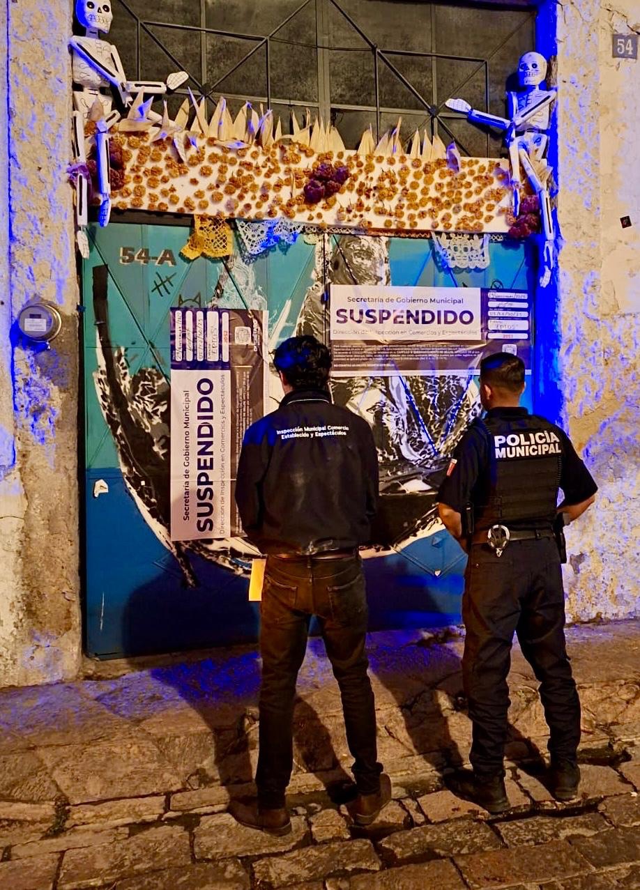 Clausuran seis eventos por incumplimiento al Reglamento de Espectáculos