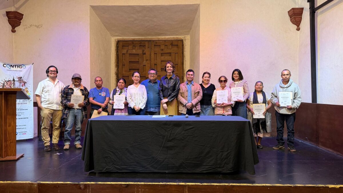 Reciben Recursos Económicos Promotores Culturales del Semidesierto y la Sierra Gorda&nbsp;