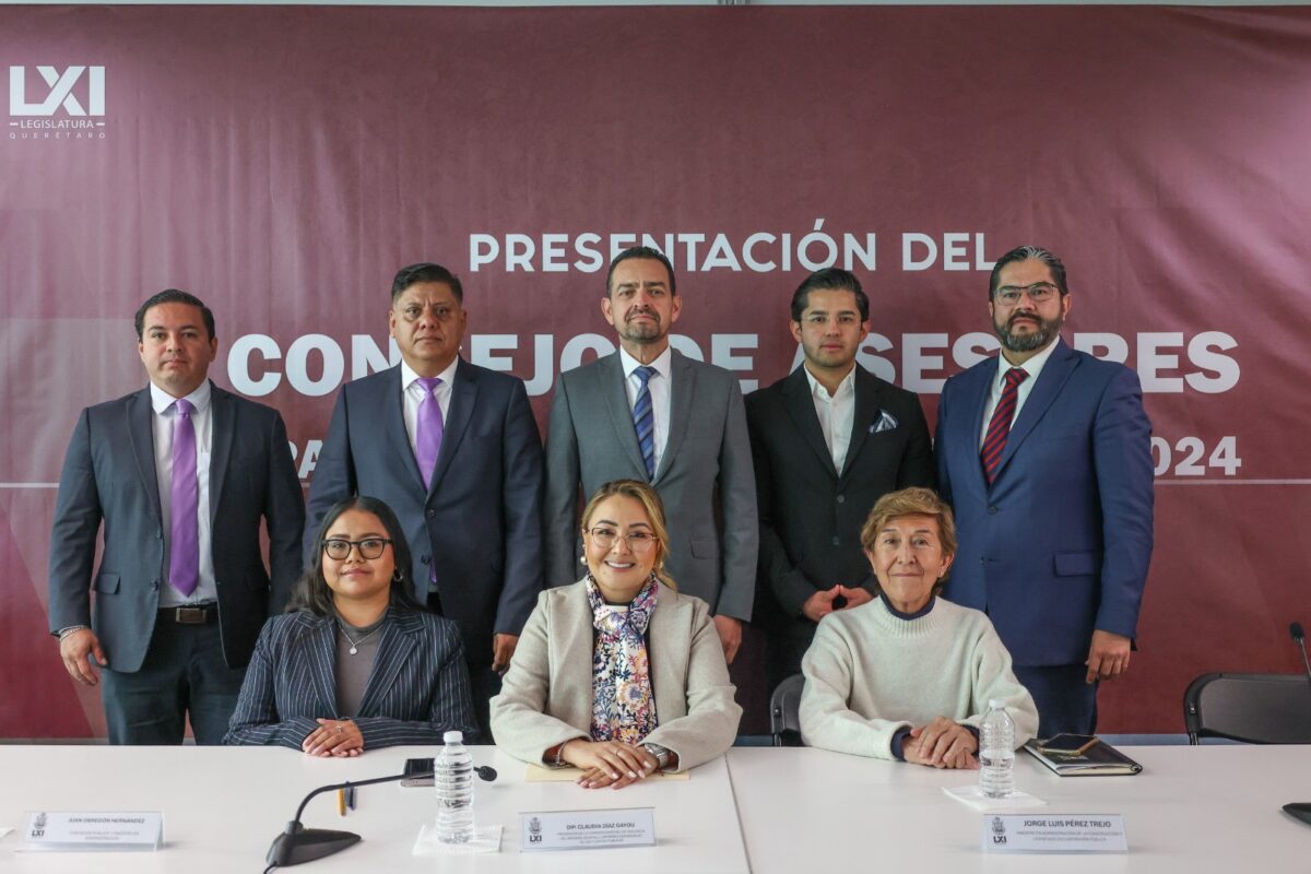 Diputada presentó a los integrantes del Consejo de Asesores para la revisión de las Cuentas Públicas 2024