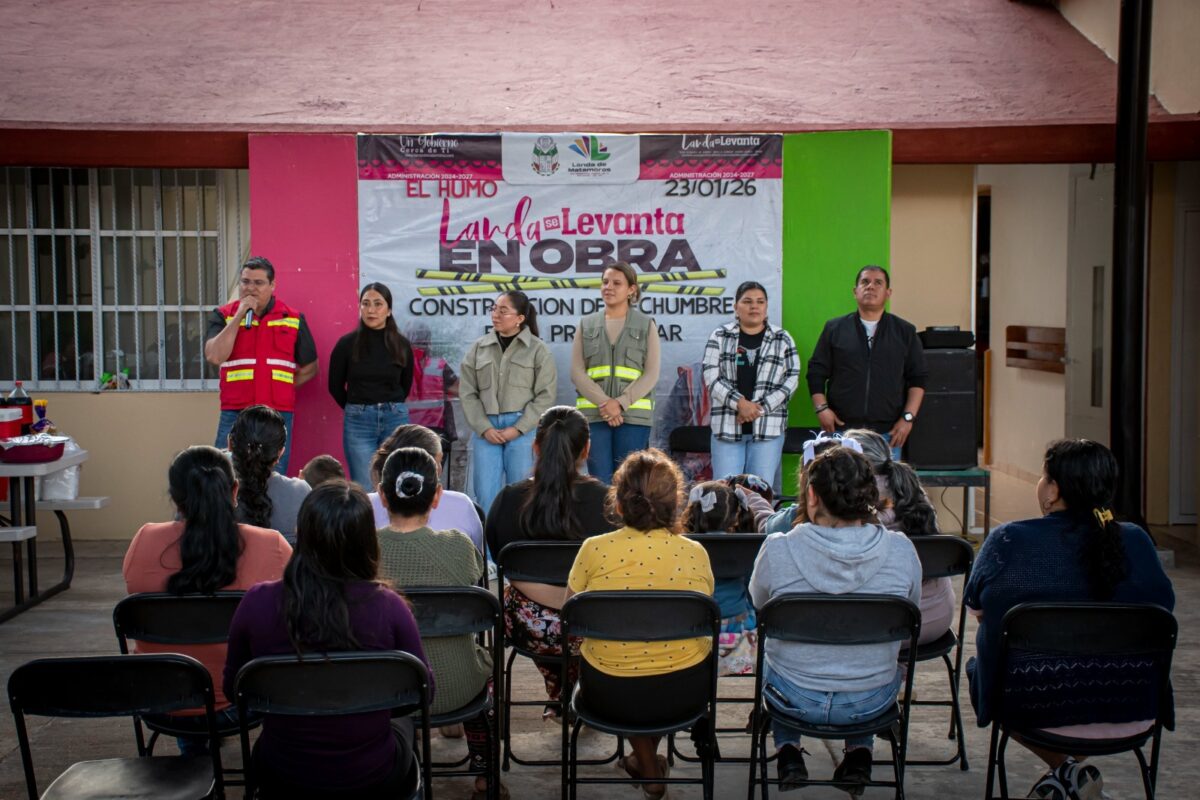 Fortalecen obras Municipio de Landa de Matamoros