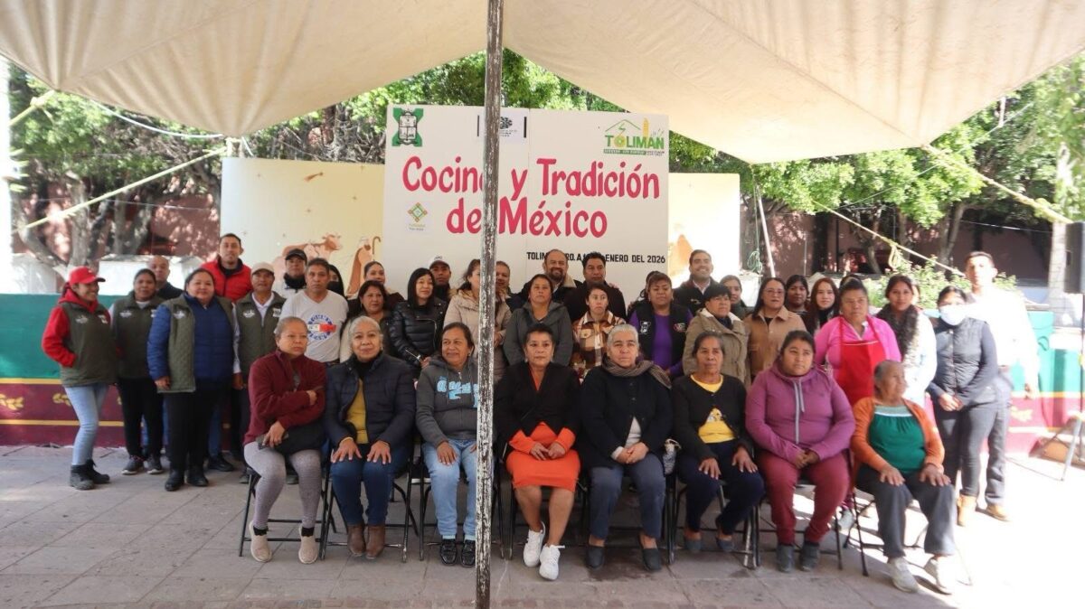 Llega a Tolimán el Programa “Cocina y Tradición de México”