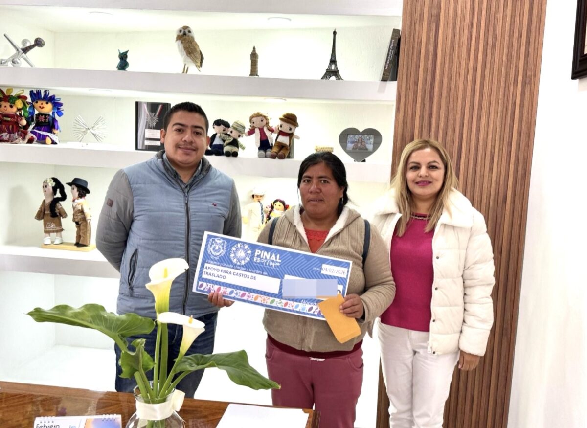 Reafirma compromiso con los migrantes con apoyo a familia vulnerable Lupita Ramírez Plaza&nbsp;