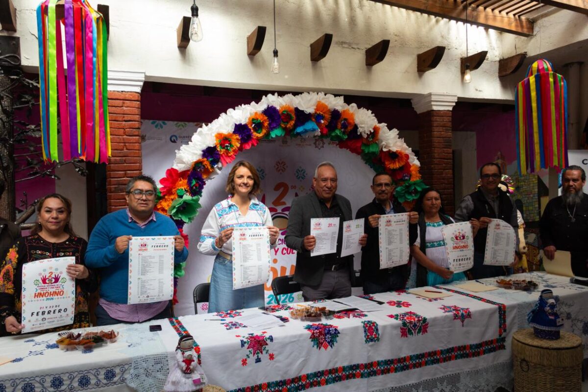 Anuncian Segundo Festival Nacional de la Lengua y Cultura Hñöhñö 2026