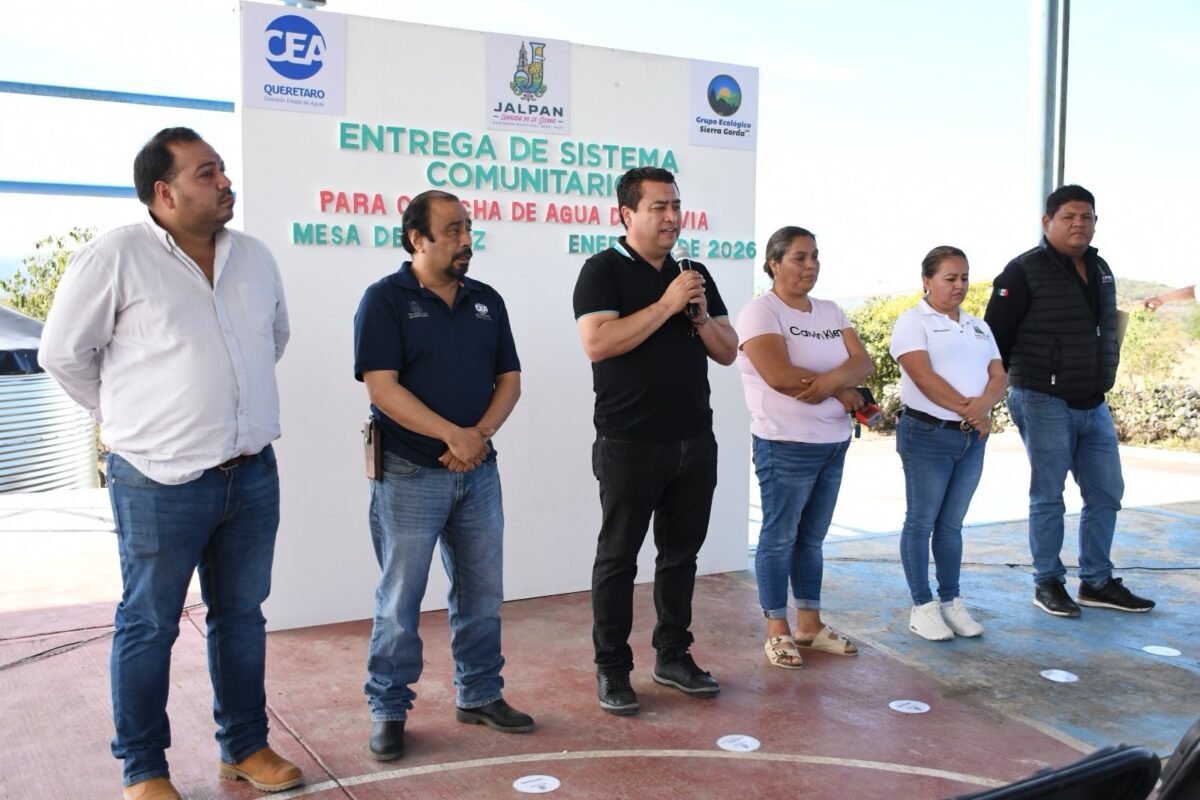 En Jalpan se suman esfuerzos por el cuidado del agua y el bienestar comunitario