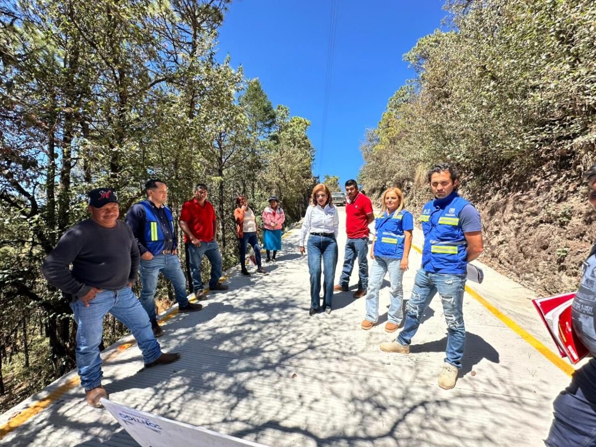 En San Gaspar supervisan trabajos de construcción de rampa&nbsp;