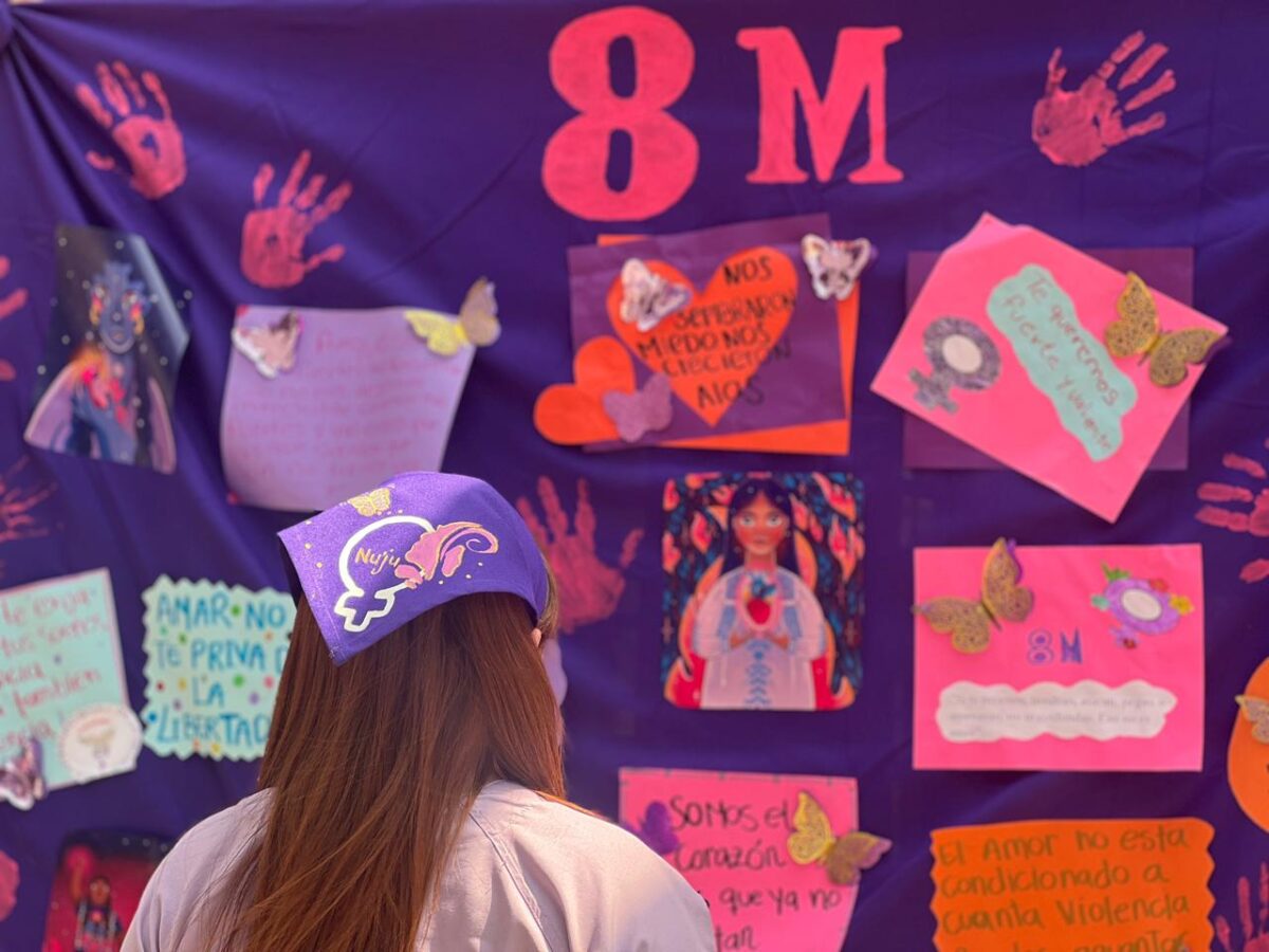 Conmemoran el 8M en el Refugio Nu’ju