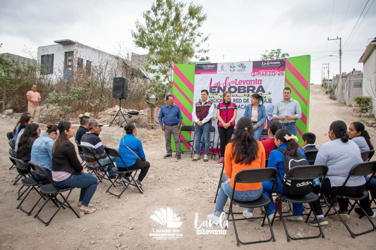 Entrega Ampliación de Drenaje Sanitario en el Barrio Chacatlán Yuni Benítez