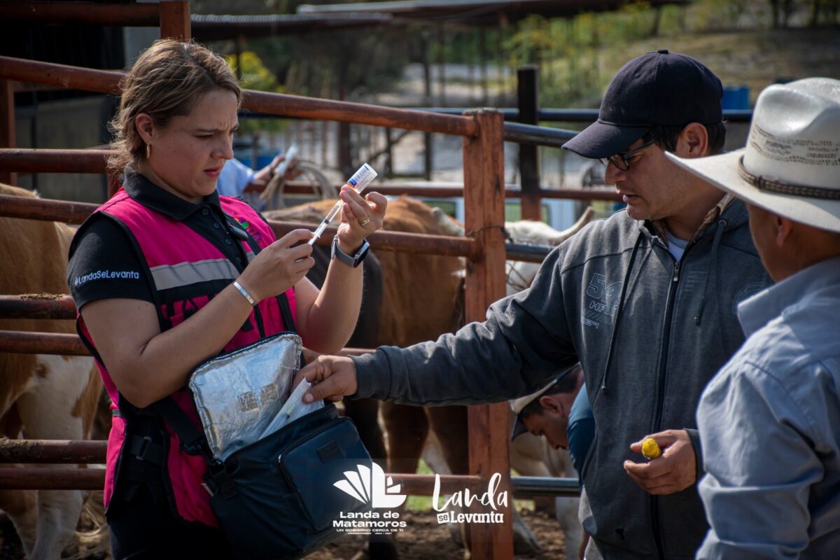 Acude Yuni Benítez al arranque de Campaña de Vacunación antirrábica de grandes especies