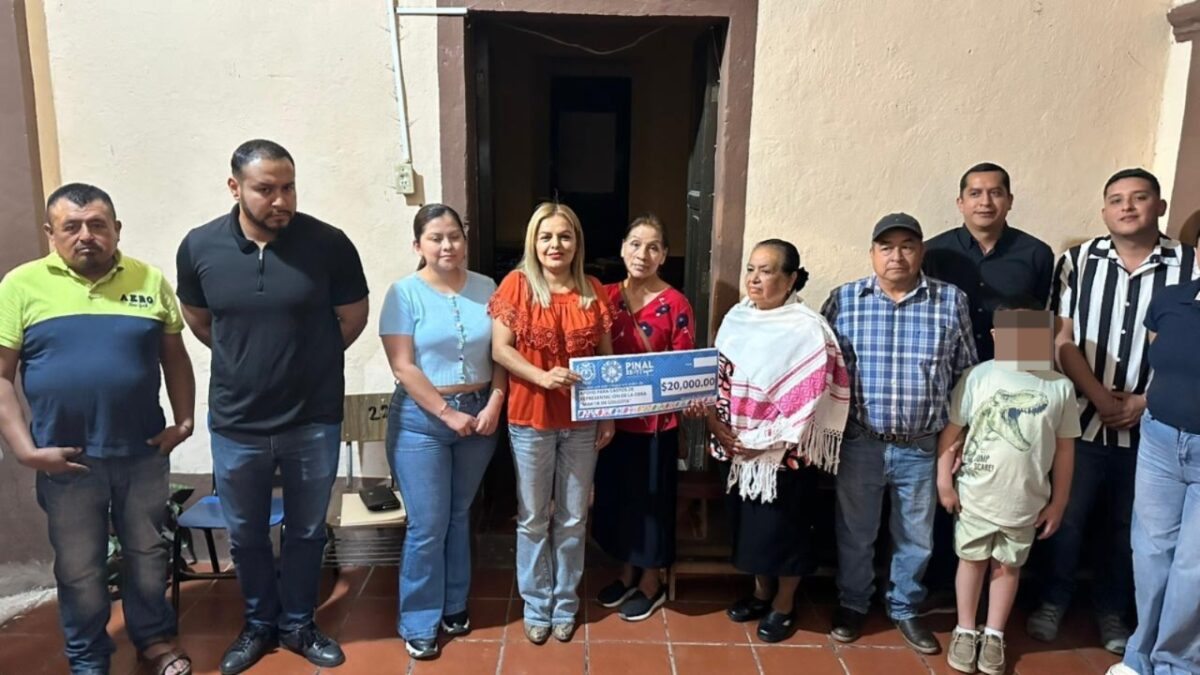 Apoya Lupita Ramírez Representación del “Martín del Gólgota”