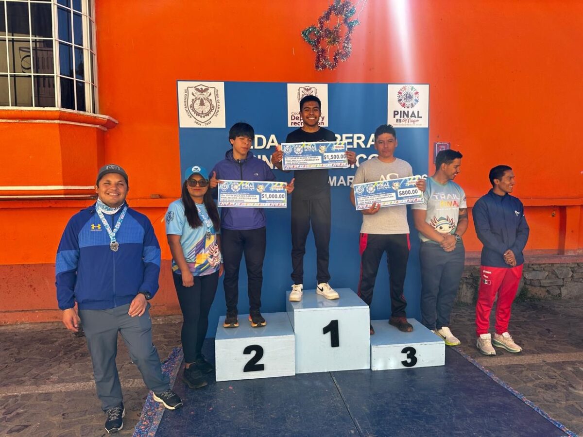 Encabeza Ing. Iván Zárate premiación de la 2da Carrera «Pinal Mágico”